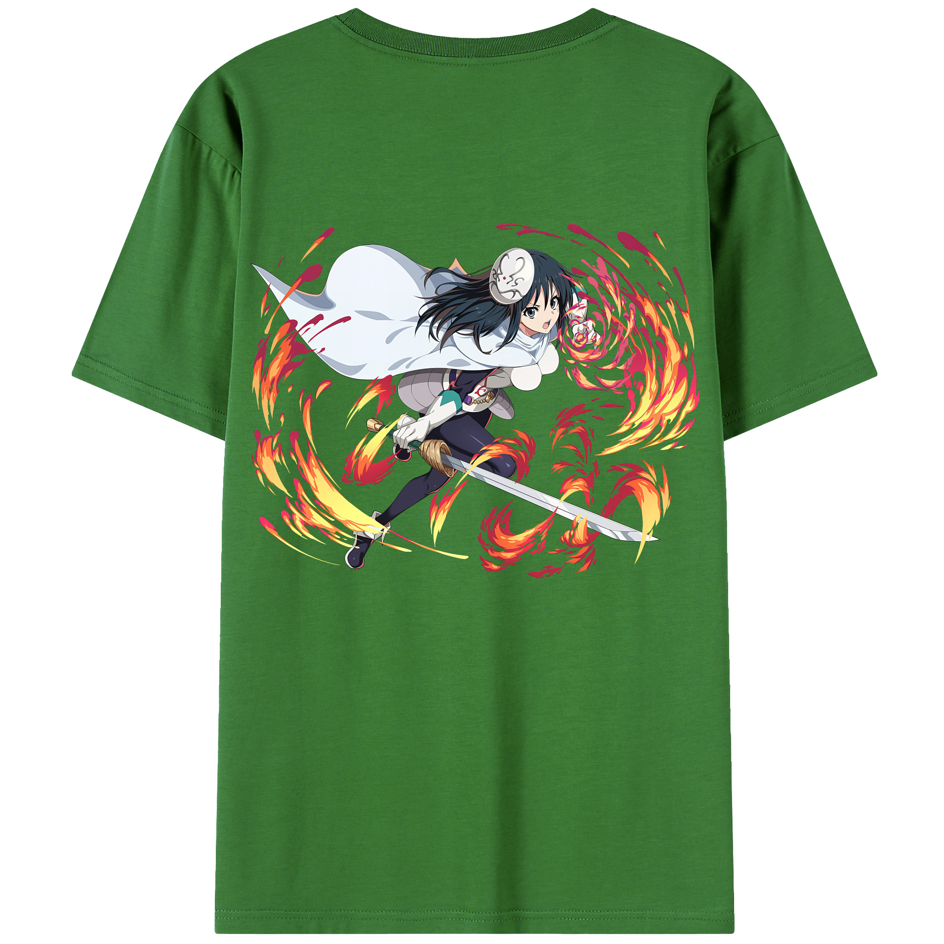 （画像用） 転スラ Regarding Reincarnated to Slime レディース半袖Tシャツ(バックプリント)